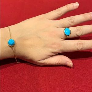 Vintage Stella and Dot ring and bracelet set